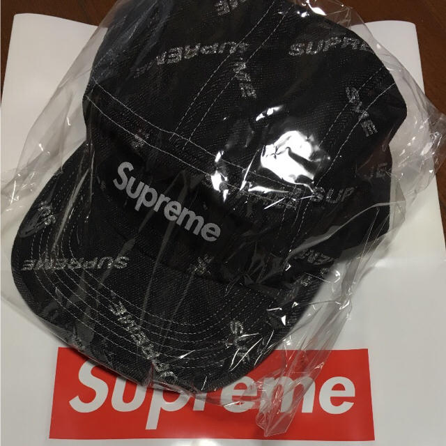 人気ブランド新作豊富 - Supreme supreme black cap camp logo denim キャップ
