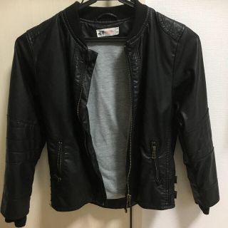 エイチアンドエム(H&M)のH&M  キッズ  レザージャケット 130 未使用(ジャケット/上着)