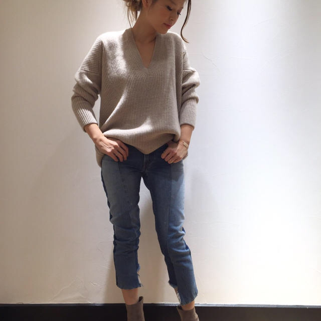 Deuxieme Classe◇ウールカシミヤVネックニット - totalcargps.com