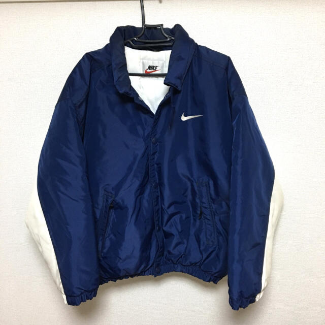 NIKE - 90s NIKE ナイキ 銀タグ ナイロンジャケット 中綿 古着