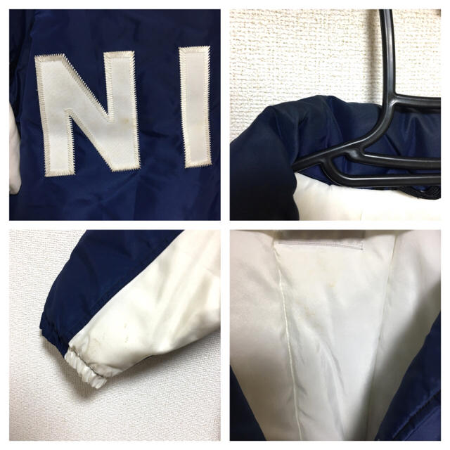 NIKE(ナイキ)の90s NIKE ナイキ 銀タグ ナイロンジャケット 中綿 古着 ヴィンテージ メンズのジャケット/アウター(ナイロンジャケット)の商品写真