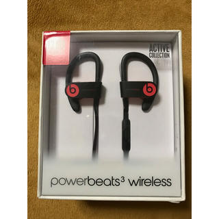 ビーツバイドクタードレ(Beats by Dr Dre)のpowerbeats3 wireless サイレンレッド(ヘッドフォン/イヤフォン)