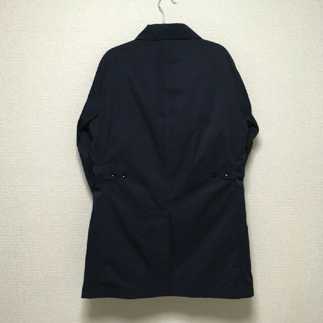 Pringle(プリングル)のプリングル ステンカラーコート 紺 38 メンズのジャケット/アウター(ステンカラーコート)の商品写真