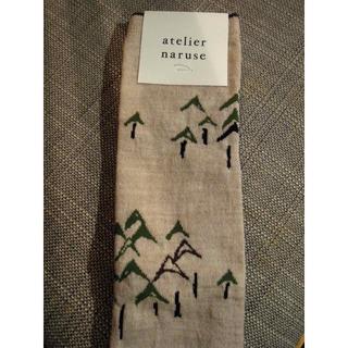 【アトリエナルセ】forest high socks　お値引き＊12/3 まで　(ソックス)