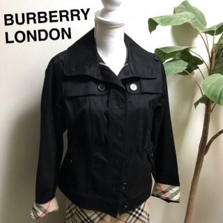 バーバリー(BURBERRY)の【美品】バーバリー  Gジャン 黒(Gジャン/デニムジャケット)