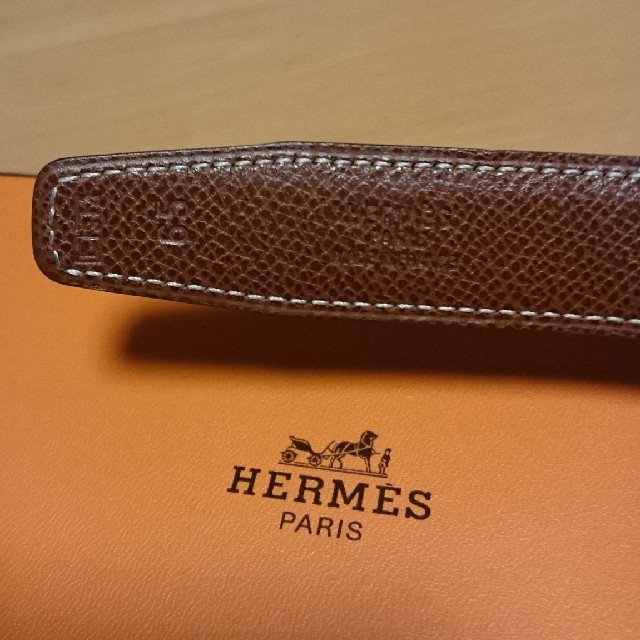 Hermes(エルメス)のHERMES エルメス ベルト レディース ブラック×ブラウン レディースのファッション小物(ベルト)の商品写真