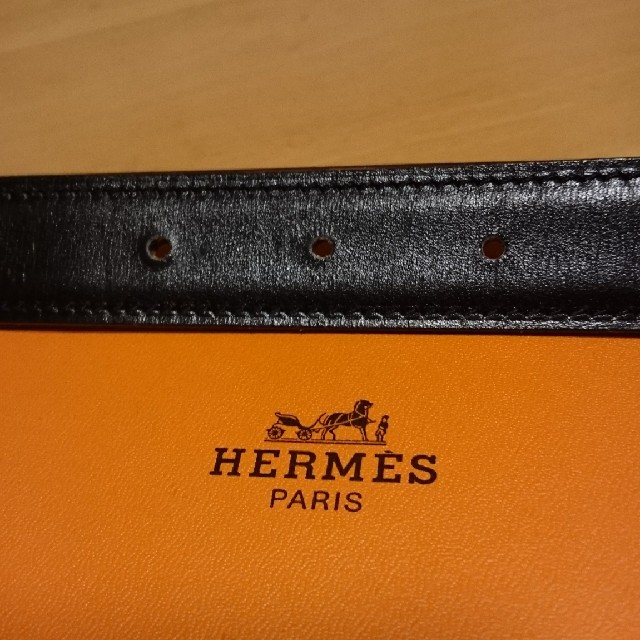 Hermes(エルメス)のHERMES エルメス ベルト レディース ブラック×ブラウン レディースのファッション小物(ベルト)の商品写真