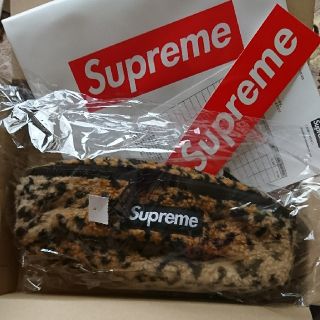 シュプリーム(Supreme)の新品・未使用 Supreme Leopard Fleece Waist Bag(ウエストポーチ)