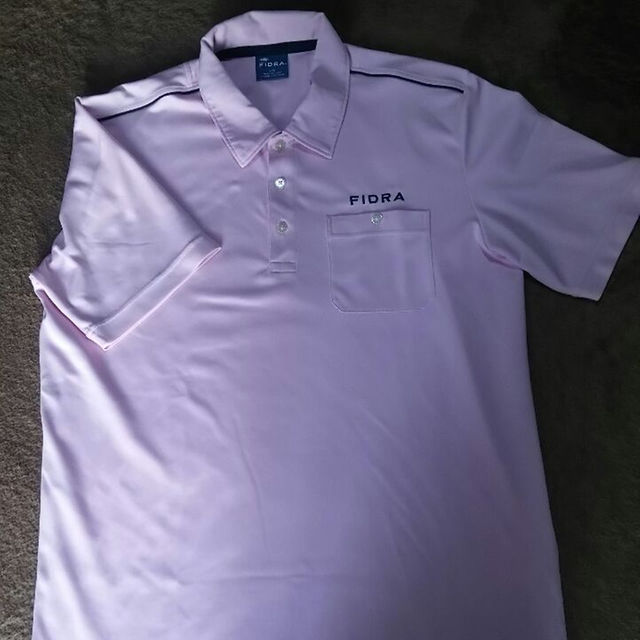 FIDRA(フィドラ)の美品❗フィドラ ピンク ポロシャツ スポーツ/アウトドアのゴルフ(その他)の商品写真