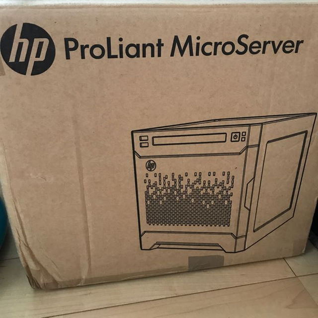 HP MicroServer Gen 8 未利用