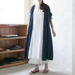 ネストローブ(nest Robe)のむう様専用◎ネストローブ◎デニムカシュクールワンピース(ロングワンピース/マキシワンピース)