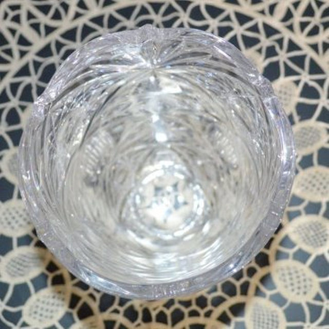 BOHEMIA Cristal - ＢＯＨＥＭＩＡ（ボヘミア） クリスタル花瓶 チェコ