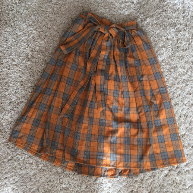 RETRO GIRL(レトロガール)のチェック スカート レディースのスカート(ひざ丈スカート)の商品写真