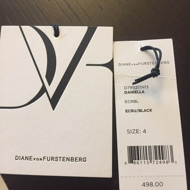 DIANE von FURSTENBERG(ダイアンフォンファステンバーグ)のダイアンフォンファスティンバーグ  DVF ワンピース DANIELLA  4 レディースのワンピース(ひざ丈ワンピース)の商品写真