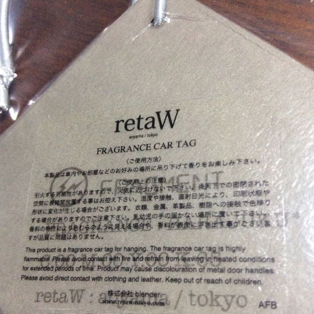 Ron Herman(ロンハーマン)のretaw fragment cartag レディースのファッション小物(その他)の商品写真