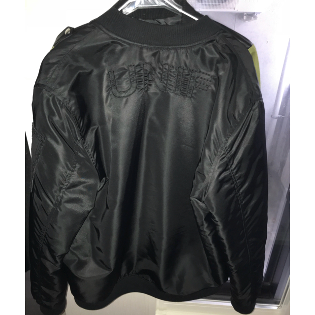 UNIF(ユニフ)のUNIF ユニフ OUNCE BOMBER JACKET MA-1 ユニセックス レディースのジャケット/アウター(ブルゾン)の商品写真