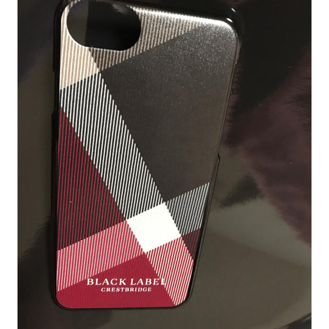 BURBERRY BLUE LABEL(バーバリーブルーレーベル)のブラックレーベルクレストブリッジ 新品 iPhone7 iPhone6 ケース スマホ/家電/カメラのスマホアクセサリー(iPhoneケース)の商品写真