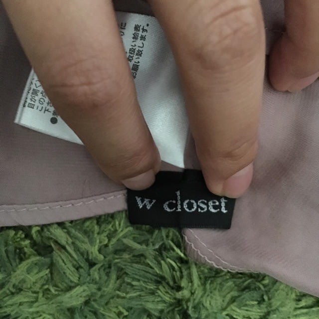 w closet(ダブルクローゼット)のサテン生地🌸ハイネックブラウス レディースのトップス(シャツ/ブラウス(長袖/七分))の商品写真