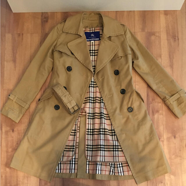 BURBERRY BLUE LABEL(バーバリーブルーレーベル)の【美品】Burberryブルーレーベル ライナー付 トレンチコート レディースのジャケット/アウター(トレンチコート)の商品写真