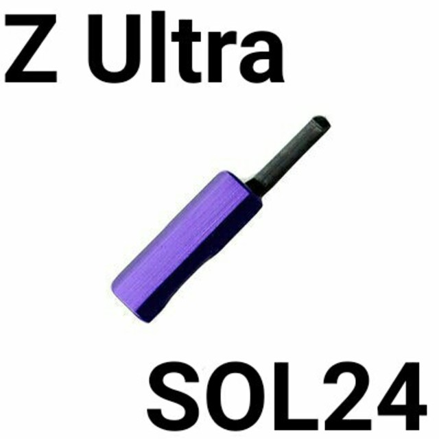 Xperia(エクスペリア)のXPERIA Z Ultra SOL24 microUSB防水カバーキャップ 紫 スマホ/家電/カメラのスマートフォン/携帯電話(その他)の商品写真