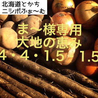 北海道とかちニシボふぁ〜む 詰め合わせセット『大地の恵み』4・4・1.5・1.5(野菜)