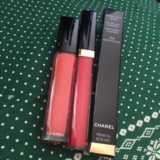 シャネル(CHANEL)の☆CHANEL☆グロス 2本セット シャネル グロス 738 (リップグロス)