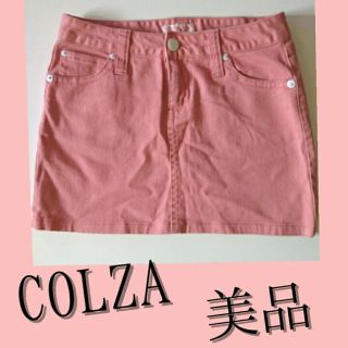 ハニーズ(HONEYS)の☆美品★格安☆COLZA★ミニスカート☆ピンク★M☆可愛い★パステル☆(ミニスカート)