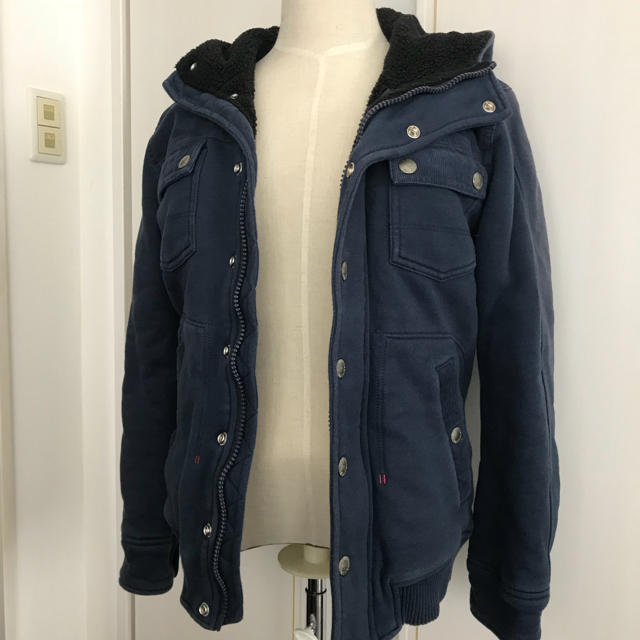 DIESEL(ディーゼル)のDESEL-COパーカーブルゾン防寒着 sizeＳ美品 メンズのジャケット/アウター(ブルゾン)の商品写真