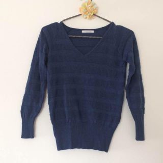 レッセパッセ(LAISSE PASSE)の新品☆クリスタルシルフ トップス ボーダーニット(ニット/セーター)
