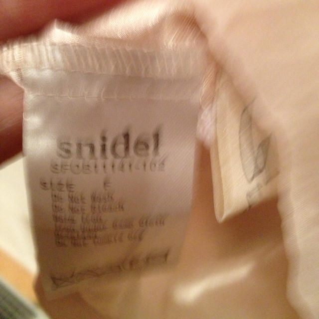 SNIDEL(スナイデル)のスナイデル素敵なレースのチュニック レディースのワンピース(ミニワンピース)の商品写真