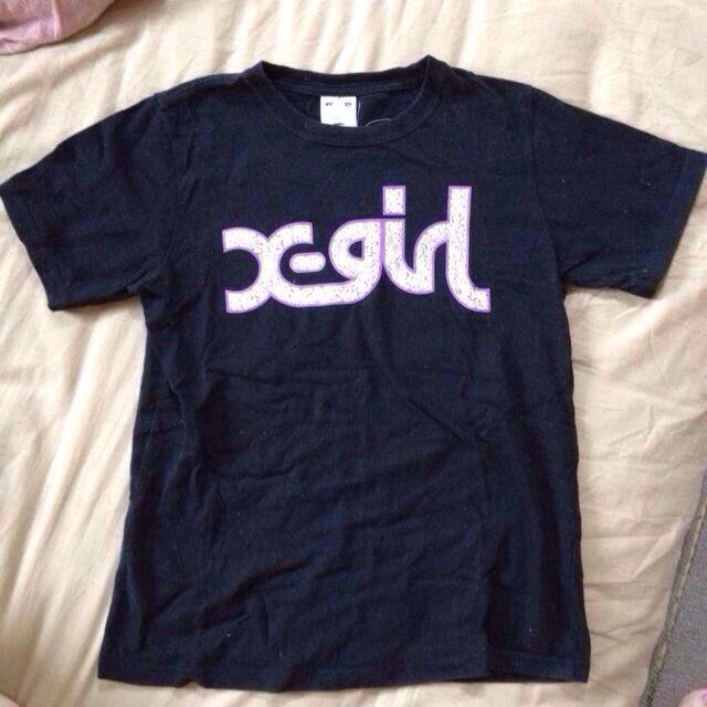 X-girl(エックスガール)のx-girl Tシャツ レディースのトップス(Tシャツ(長袖/七分))の商品写真