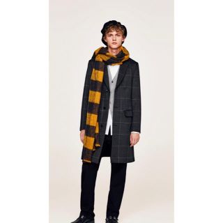 ザラ(ZARA)のZARA チェック柄トレンチコート 未使用(トレンチコート)