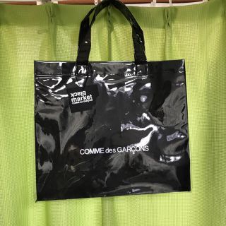 コムデギャルソン(COMME des GARCONS)のコムデギャルソン PVCトートバッグ ブラックマーケット(トートバッグ)