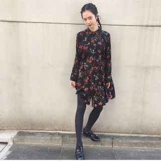 ザラ(ZARA)の【値下げ】ZARA ワンピース 藤田ななみ CIEL(ひざ丈ワンピース)