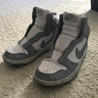 サカイ(sacai)のsacai × nike dunkコラボスニーカー スリッポンハイカット(スニーカー)