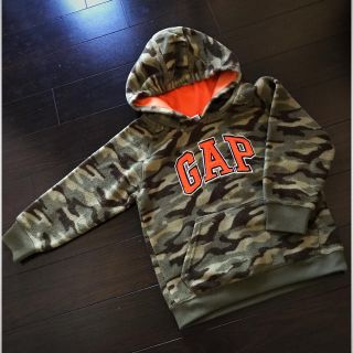 ギャップ(GAP)の美品★GAP★サイズ110 フード付き厚手フリーストレーナー(ジャケット/上着)