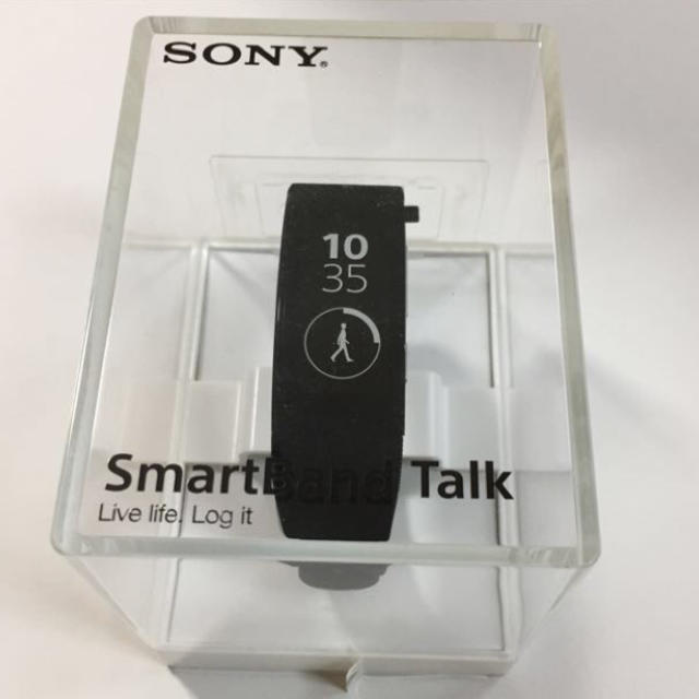 SONY(ソニー)の【本日限定値下げ】SONY SmartBand Talk SWR30 スマホ/家電/カメラのスマホアクセサリー(その他)の商品写真