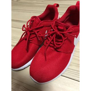 ナイキ(NIKE)のNIKE ローシワン レッド(スニーカー)