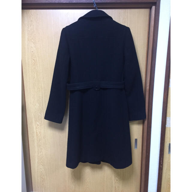 5296♡様専用  S’MaxMara 黒ベルトコート レディースのジャケット/アウター(ロングコート)の商品写真
