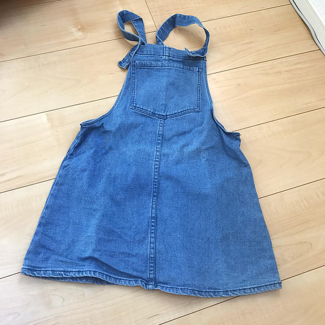 ZARA KIDS(ザラキッズ)の早い者勝ち❗️ZARA デニムワンピース キッズ/ベビー/マタニティのキッズ服女の子用(90cm~)(ワンピース)の商品写真