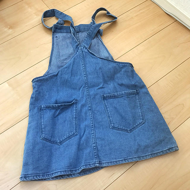 ZARA KIDS(ザラキッズ)の早い者勝ち❗️ZARA デニムワンピース キッズ/ベビー/マタニティのキッズ服女の子用(90cm~)(ワンピース)の商品写真