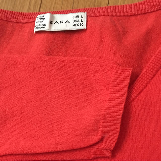 ZARA(ザラ)のZARA 5分袖カットソー レディースのトップス(カットソー(長袖/七分))の商品写真