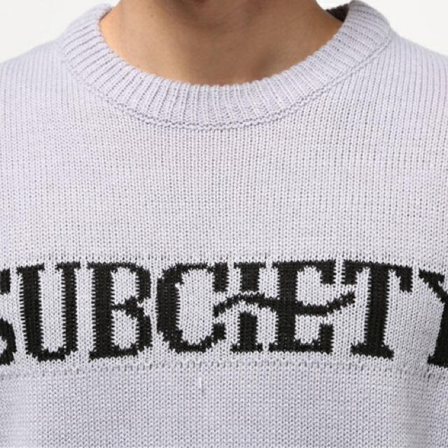 Subciety(サブサエティ)のL) 新品 未使用 Subciety サブサエティ セーター ニット メンズのトップス(ニット/セーター)の商品写真