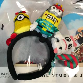 ユニバーサルスタジオジャパン(USJ)の【美品】USJ ミニオン カチューシャ(カチューシャ)