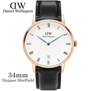 ダニエルウェリントン(Daniel Wellington)の1131DW ダニエルウェリントン 34mm シェフィールド ローズゴールド(腕時計)