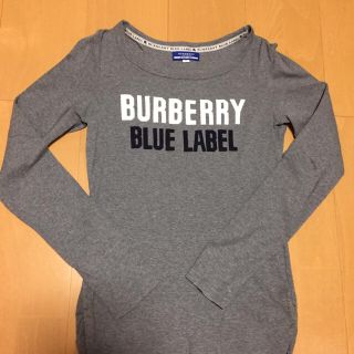 バーバリーブルーレーベル(BURBERRY BLUE LABEL)のバーバリーブルーレーベル ロンT 38サイズ(カットソー(長袖/七分))