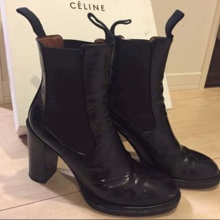 セリーヌ(celine)の値下げしました 美品 セリーヌ  サイドゴアブーツ(ブーツ)