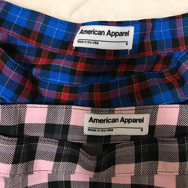 American Apparel(アメリカンアパレル)のアメアパ台形スカート✩2枚セット レディースのスカート(ミニスカート)の商品写真