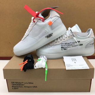 オフホワイト(OFF-WHITE)の新品未使用 NIKE THE 10 : AIR FORCE 1 LOW(スニーカー)