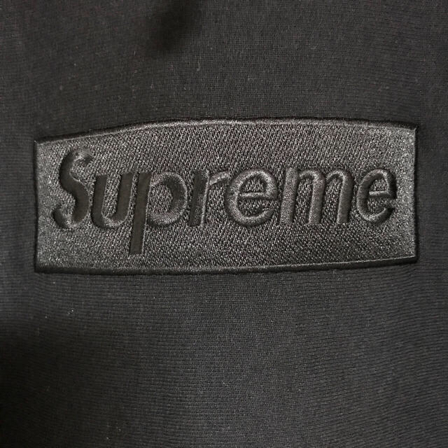 supreme box logo hooded black